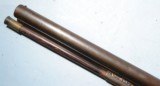 BIRMINGHAM 4 BORE SINGLE BARREL PERCUSSION MARKET FOWLER SIGNED W.W. & CO. CIRCA 1850. - 9 of 10