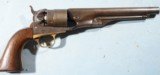 CIVIL WAR COLT U.S. MODEL 1860 PERCUSSION .44 CAL. ARMY REVOLVER CIRCA 1862. - 1 of 9