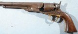 CIVIL WAR COLT U.S. MODEL 1860 PERCUSSION .44 CAL. ARMY REVOLVER CIRCA 1862. - 2 of 9