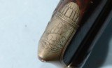 ORNATE GERMAN SILVER MOUNTED PERCUSSION DOUBLE RIFLE SIGNED MORGENROTH IN GERNRODE CA. 1830. - 11 of 13