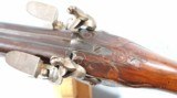 FRENCH FLINTLOCK .32 GAUGE DOUBLE SHOTGUN CIRCA 1770’S. - 8 of 10