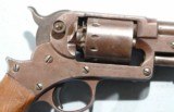 CIVIL WAR STARR ARMS CO. SINGLE ACTION PERCUSSION .44 CAL. U.S. ARMY REVOLVER CA. 1863. - 4 of 9