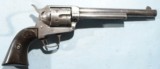 SCARCE COLT FRONTIER SIX SHOOTER .44-40 CAL. 7 ½” TRANSITION BLACK POWDER REVOLVER SHIPPED TO TAMPA, FLORIDA IN 1896. - 2 of 11