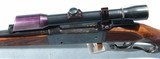 PRE-WAR FACTORY ENGRAVED SAVAGE MODEL 99K LEVER ACTION TAKE-DOWN .250-3000 CAL. RIFLE CA. 1930 W/SCOPE. - 6 of 10
