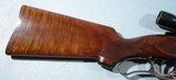 PRE-WAR FACTORY ENGRAVED SAVAGE MODEL 99K LEVER ACTION TAKE-DOWN .250-3000 CAL. RIFLE CA. 1930 W/SCOPE. - 3 of 10