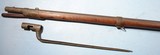 SPRINGFIELD U.S. MODEL 1795 TYPE 1 FLINTLOCK MUSKET W/BAYONET CIRCA 1803. - 9 of 12