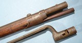 SPRINGFIELD U.S. MODEL 1795 TYPE 1 FLINTLOCK MUSKET W/BAYONET CIRCA 1803. - 4 of 12