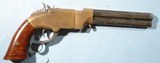 VOLCANIC REPEATING ARMS CO. 6” LEVER ACTION NAVY PISTOL SERIAL # 932 CA. 1856. - 1 of 10