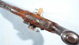 FRENCH NAPOLEONIC FIRST EMPIRE ST. ETIENNE FLINTLOCK OFFICER’S PISTOL CA. 1812-14. - 6 of 10