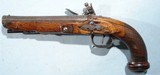 FRENCH NAPOLEONIC FIRST EMPIRE ST. ETIENNE FLINTLOCK OFFICER’S PISTOL CA. 1812-14. - 2 of 10