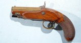 SUPERIOR EARLY BRITISH .50 CAL. BRASS BARREL PERCUSSION GREAT COAT PISTOL BY GILLET OF BRISTOL CIRCA LATE 1820’S. - 2 of 10