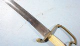 WAR OF 1812 AMERICAN EAGLE HEAD MOUNTED OFFICER’S SWORD. - 5 of 7