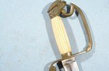 WAR OF 1812 AMERICAN EAGLE HEAD MOUNTED OFFICER’S SWORD. - 3 of 7
