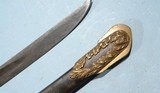 CIVIL WAR ORNATE PRESENTATION GRADE U.S. MODEL 1850 STAFF AND FIELD MOUNTED OFFICER’S SWORD AND SCABBARD. - 4 of 9