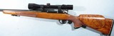 HERTERS BSA (BIRMINGHAM SMALL ARMS) MODEL U-9 OR U9 BOLT ACTION .222 REM. MAG. SPORTING RIFLE W/HERTER’S 3X9 SCOPE. - 3 of 5