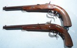 CASED PAIR OF JOHAN NOVOTNY OF PRAGUE PERCUSSION DUELLING/TARGET PISTOLS CA. 1860’S-70’S. - 6 of 14
