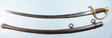 FINE EARLY CIVIL WAR AMES U.S. MODEL 1840 MOUNTED ARTILLERY SABER DATED 1845 WITH ORIG. SCABBARD. - 3 of 9