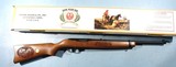 NEW IN BOX RUGER 10-22 OR 10/22 VIRGINIA EDITION LIMITED SEMI-AUTO .22LR RIFLE. - 1 of 7