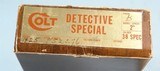 MINT NEW IN BOX COLT DETECTIVE SPECIAL .38SPL 2" BLUED D.A. REVOLVER, CIRCA 1974. - 3 of 6