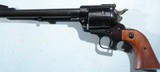 MINT & EARLY NEW IN BOX RUGER SUPER BLACKHAWK OLD MODEL 3 SCREW .44MAG 7 1/2" BLUE REVOLVER, CIRCA 1969. - 2 of 5