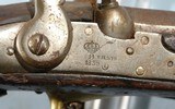 ITALIAN MODEL 1833 PERCUSSION CONVERSION SERVICE PISTOL DATED 1839. - 3 of 5