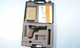 BROWNING S.A. FN HERSTAL (MADE IN BELGIUM) HI-POWER CAPITAN OR INGLIS STYLE 9MM PISTOL WITH TANGENT SIGHTS NEW IN BOX, CIRCA 1994. - 2 of 8