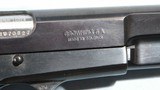 BROWNING S.A. FN HERSTAL (MADE IN BELGIUM) HI-POWER CAPITAN OR INGLIS STYLE 9MM PISTOL WITH TANGENT SIGHTS NEW IN BOX, CIRCA 1994. - 4 of 8