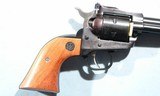 NEW IN BOX RUGER NEW MODEL SINGLE-SIX .17HMR 6 1/2" BLUE SINGLE ACTION REVOLVER, CIRCA 2004. - 3 of 5