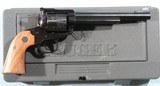 NEW IN BOX RUGER NEW MODEL BLACKHAWK .357MAG 7 1/2" BLUE SINGLE ACTION REVOLVER, CIRCA 1989. - 2 of 7