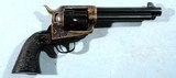 AMERICAN WESTERN ARMS AWA MODEL PEACEKEEPER .45COLT 5 1/2" SAA 1873 TYPE REVOLVER. - 1 of 5