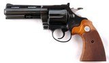 MINT COLT DIAMONDBACK .22LR 4" BLUE D.A. REVOLVER, CIRCA 1968. - 1 of 6