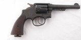 WW2 WWII SMITH & WESSON VICTORY MODEL .38S&W UNITED STATES PROPERTY REVOLVER, CIRCA 1942. - 1 of 6