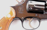 BRILLIANT SMITH & WESSON MODEL 19 OR 19-3 COMBAT MAGNUM .357MAG 4" BLUE REVOLVER, CIRCA 1969. - 3 of 7