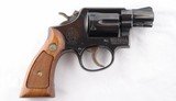 SMITH & WESSON MODEL 10-5 OR 10 2" .38 SPECIAL PINNED BARREL REVOLVER, CIRCA 1970. - 1 of 5