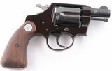 LIKE NEW COLT COBRA LW LIGHTWEIGHT 2" BLUE .38 SPECIAL REVOLVER, CIRCA 1966. - 1 of 7