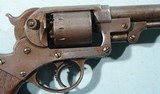 CIVIL WAR STARR ARMS CO., NEW YORK U.S. ARMY .44 CAL. D.A. PERCUSSION REVOLVER. - 4 of 8