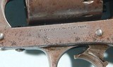 CIVIL WAR STARR ARMS CO., NEW YORK U.S. ARMY .44 CAL. D.A. PERCUSSION REVOLVER. - 6 of 8