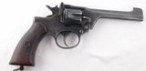 WW2 WWI BRITISH ENFIELD WEBLEY NO.2 MK.1 OR MKI .38S&W (.38/200) D.A. REVOLVER WITH ARABIC MARKINGS, CIRCA 1938. - 2 of 7
