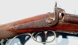 NEW YORK STATE PERCUSSION COMBINATION SIDE X SIDE RIFLE/SHOTGUN CA. 1840-50. - 10 of 11