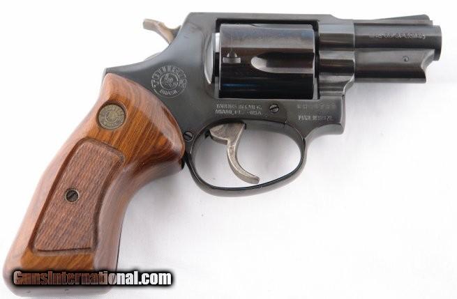 Taurus Model 85 Blue 2 38 Special Snub Nose D A Revolver