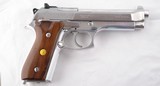 TAURUS MODEL PT99 OR PT-99 AFS-D 9MM BRIGHT STAINLESS SEMI-AUTO PISTOL. - 1 of 5