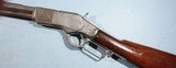 MEXICAN REVOLUTION RELIC WINCHESTER MODEL 1873 LEVER ACTION .44-40 CAL. OCTAGON SHORT RIFLE CIRCA 1890’S. - 7 of 8