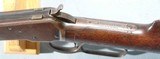 FIRST YEAR WINCHESTER MODEL 1892 LEVER ACTION .38 W.C.F. (38-40) CAL. CAL. RIFLE. - 6 of 8