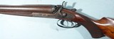 BRILLIANT WILLIAMS & POWELL, LIVERPOOL SIMPLEX 12 GA. 2 ¾” HEAVY DUCK HAMMER DOUBLE SHOTGUN CIRCA 1870’S. - 4 of 10