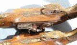 NAPOLEONIC WARS 1ST EMPIRE FRENCH FLINTLOCK BRASS BARREL OFFICER’S PISTOLS CIRCA 1811-15. - 5 of 6