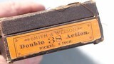 SMITH & WESSON D.A. 3RD MODEL 5” NICKEL REVOLVER W/ORIGINAL BOX CIRCA 1880’S. - 2 of 9