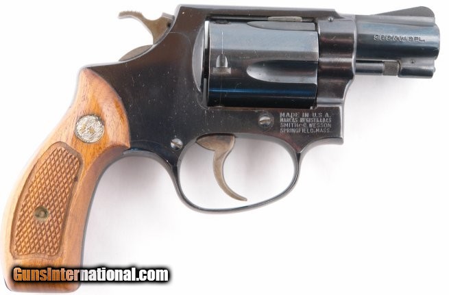 Smith Wesson Chief S Special Model 36 Blue 1 7 8 Snub Nose J