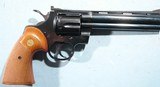 1970 MINT CONDITION COLT PYTHON .357MAG 6