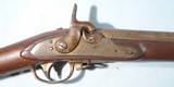 CIVIL WAR HARPERS FERRY MODEL 1816 CONFEDERATE CONVERSION PERCUSSION MUSKET CA. 1861. - 2 of 8