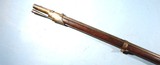 CIVIL WAR HARPERS FERRY MODEL 1816 CONFEDERATE CONVERSION PERCUSSION MUSKET CA. 1861. - 6 of 8
